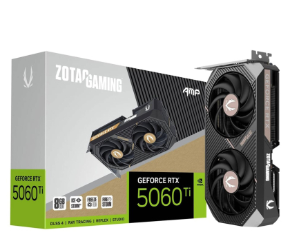 Karta graficzna NVIDIA Zotac GeForce RTX 5060 Ti AMP 8GB GDDR7 DLSS5
